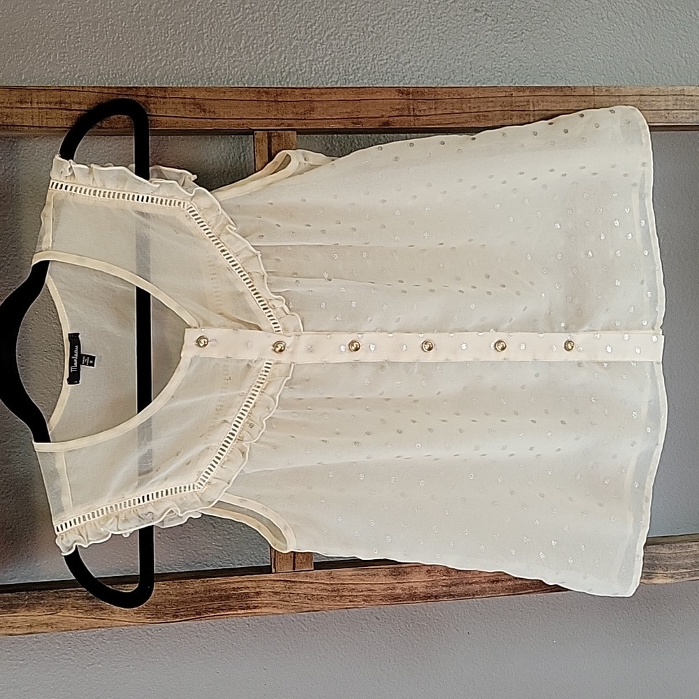Chiffon Sleeveless Blouse